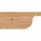 Ekena Millwork Del Monte Smooth Rafter Tail, Western Red Cedar, 3 1/2"W x 8"H x 18"L RFT04X08X18DEL00SWR - alternate 2